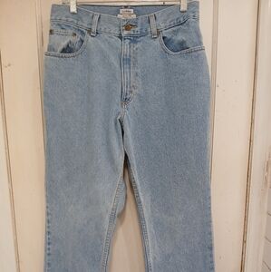Vintage L.L. Bean Light Wash Original Fit Jeans Size 12 Womens